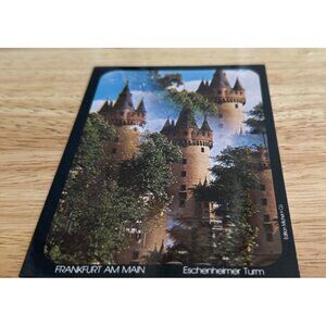 Vintage Postcard Of Frankfurt Am Main Eschenheimer Turm Edition Michel sku 0204